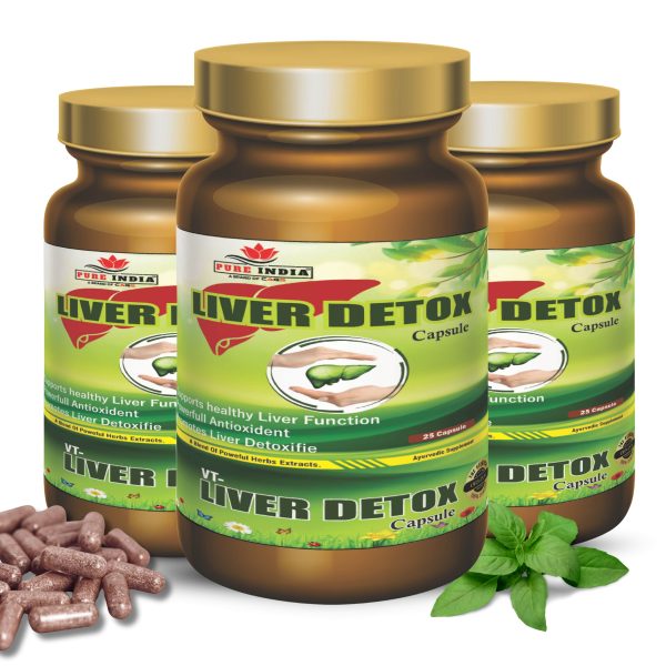 LIVER DETOX-25 CAP| PURE INDIA