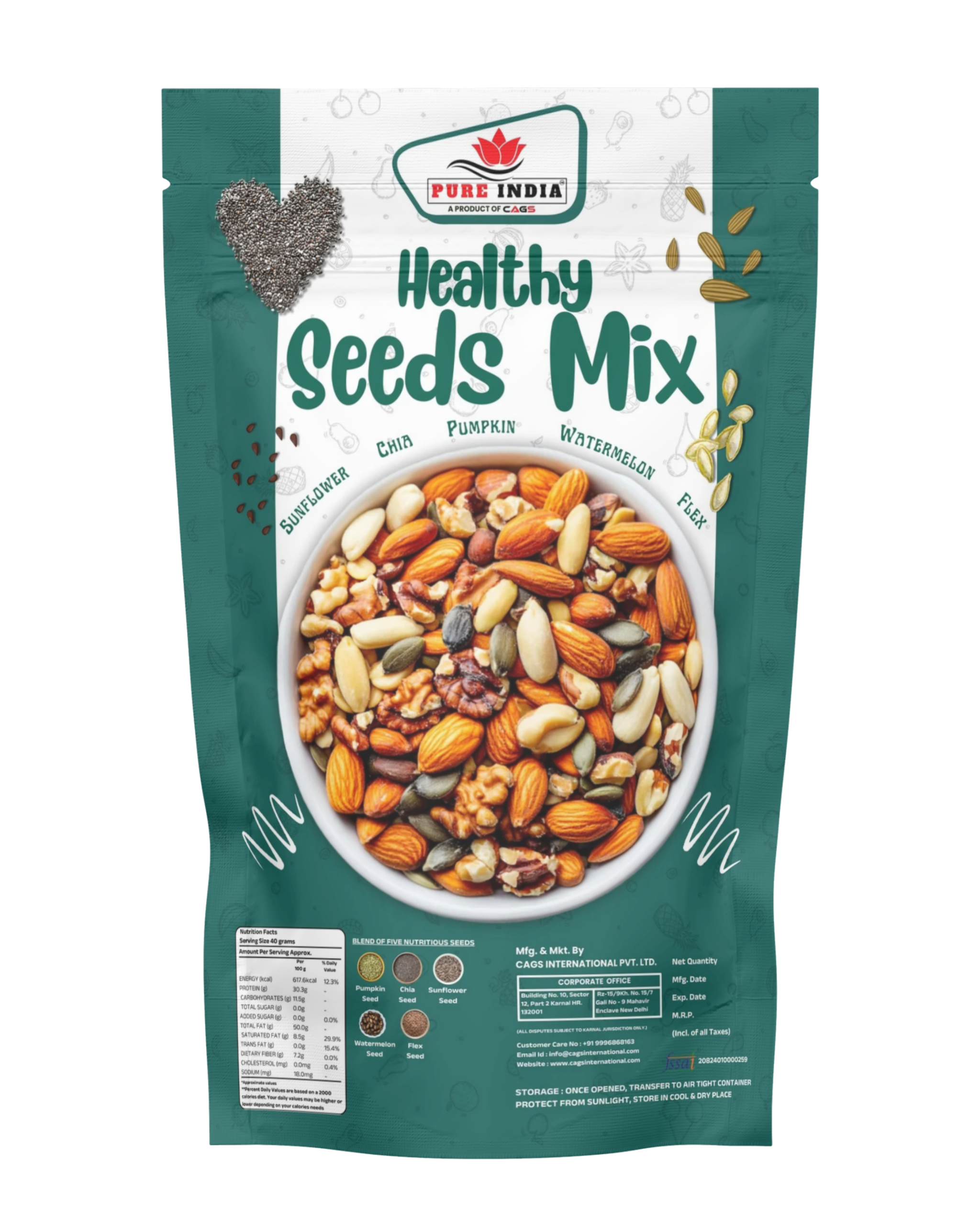 seed mix - Copy Healthy Seeds Mix - Image 1