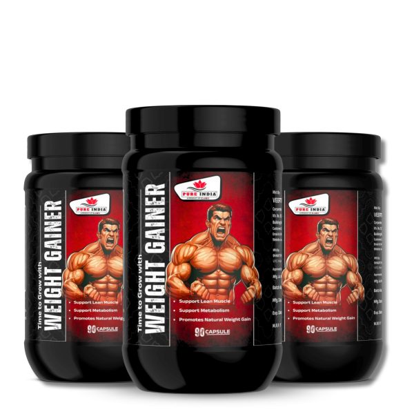 WEIGHT GAINER-90 CAPSULE  | PURE INDIA